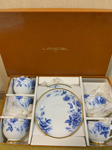 ランセル LANCEL  カップ＆ソーサー　5点セット