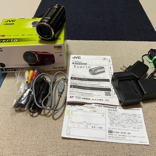 JVC everio GZ-E50 デジタルビデオカメラ　オマケ付き