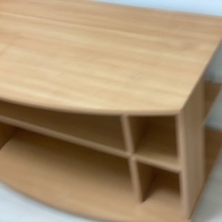 しっかりしているテレビ台の画像