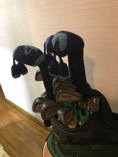 ゴルフクラブのセットです。