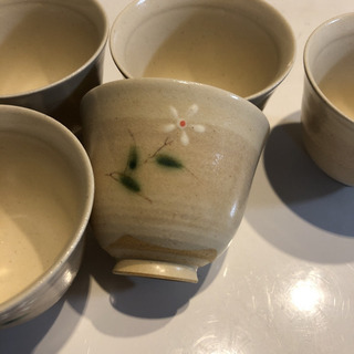 値下げしました！たち吉★ 湯呑み　5個セット★の画像