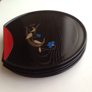 桂由美 和風トレイ 5枚セットの画像