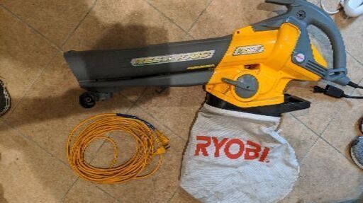 リョービ　RYOBI　ブロワー　バキューム