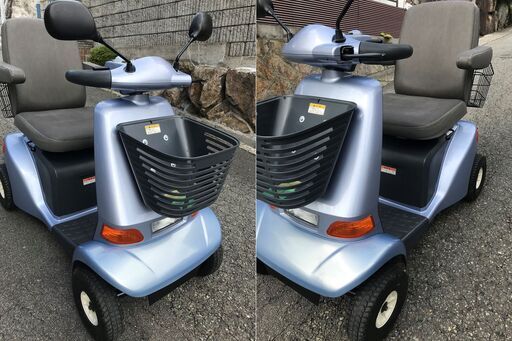 ☆彡⑧T・スズキ・セニアカー!ET4D1!!電動車いす・車椅子・シニアカー!ちょっと訳ありですがとてもきれいです!!! バッテリー新品付!!お買い得♪!