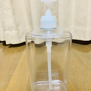 無印良品　詰め替えボトル　クリア