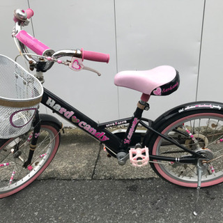 女の子用18インチ自転車