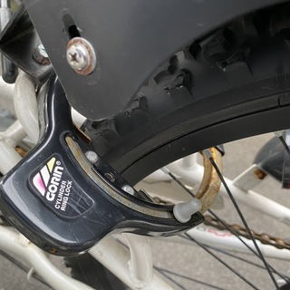 子供用自転車（小学生）　22インチ　シボレー　白の画像