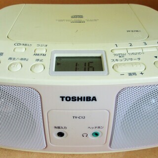 ☆TOSHIBA 東芝 TY-C12 コンパクトCDラジオ◆はじ...