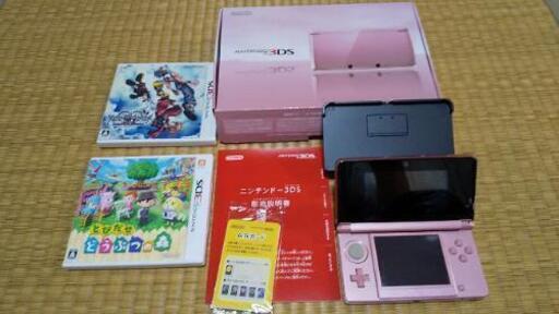 3DSﾐｽﾃｨｰﾋﾟﾝｸ\u0026どうぶつの森\u0026ｷﾝｸﾞﾀﾞﾑﾊｰﾂ