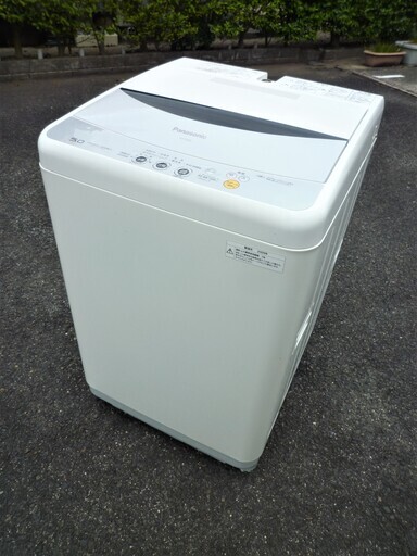 Panasonic NA-F50B1◆5ｋ洗いステンレス槽　きれいな良品
