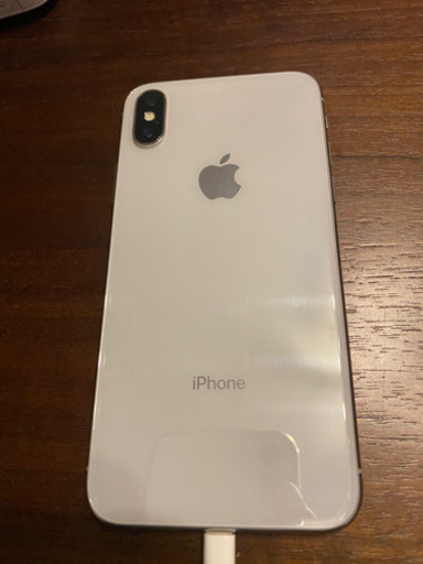iPhoneX 64GB シルバー　SIMフリー