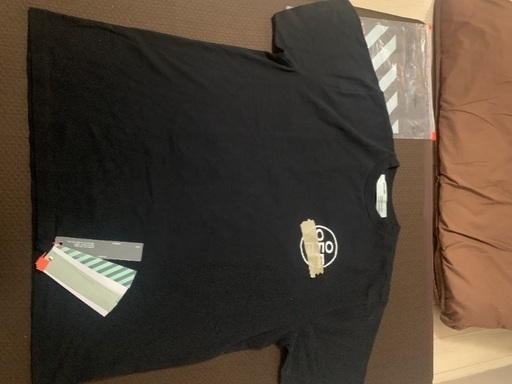 Off-White Tシャツ オーバーサイズ 黒