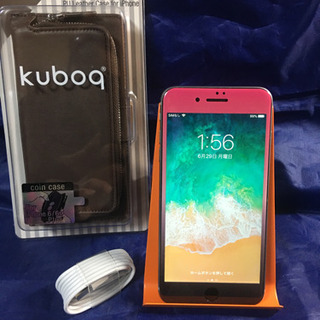 美品 iPhone6 plus 64GB スペース グレー おま...
