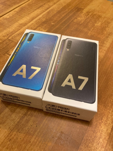 Galaxy A7 ブラック 64GB SIMフリー 2台セット