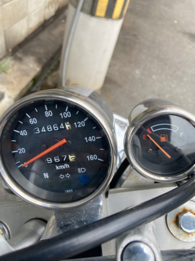 GZ125HS小型バイク！自賠責令和3年4月まで！