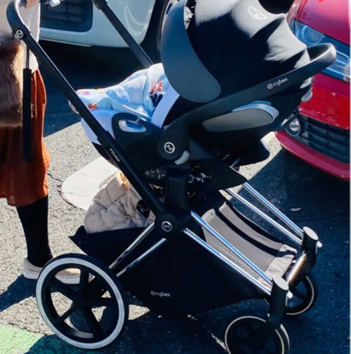 cybex サイベックス　PRIAM プリアム　ベビーカー　ブラック