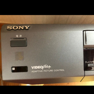 SONY製ビデオデッキ　美品　動作確認済み　ソニーの画像