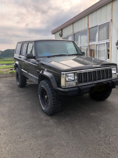 ジープXJチェロキー　JEEP メーターパネル　木目　純正部品 クライスラー・ジープ 9年 ジープ グランドチェロキー E-ZG40