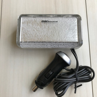 シガーソケット　PAN PROCASTER 3連ソケット