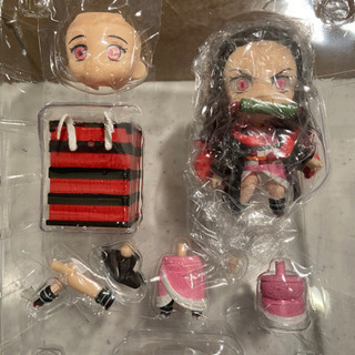 ねんどろいど風 フィギュア 鬼滅の刃 禰豆子 ねずこの画像