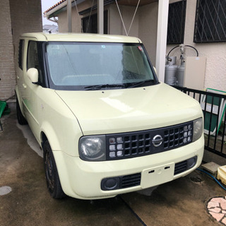 キューブ　BZ11 車検切れ　今週売れなければ解体