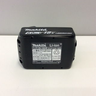 makitaマキタ バッテリ BL1860B 18V 6.0Ahの画像