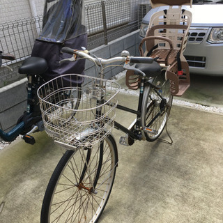 (取引中)平成24年購入、3段変速、自転車、ママチャリ