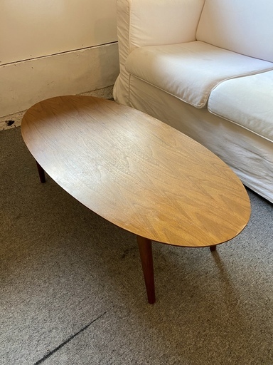 中古　ウォーナット　ローテーブル