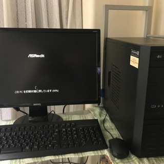 ディスクトップパソコン1式