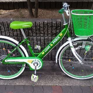 🚴ラブ&ピース 22インチ