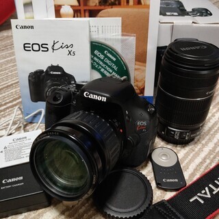 Canon EOS kiss X5 　Wレンズ美品　動作保証品