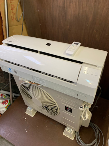 102☆ シャープ　ルームエアコン　2017年製　6〜8畳　AY-G25TD  エアコン