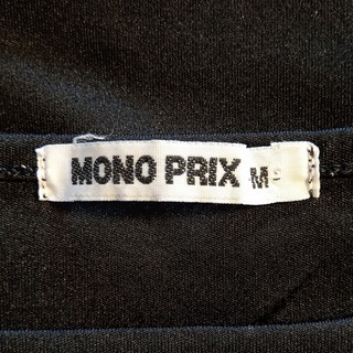フランス　MONOPRIX　ノースリーブ　カットソー 　M　おしゃれの画像