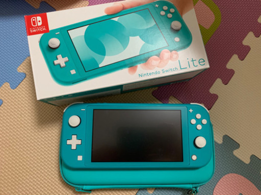 Switch lite+(ケース)+(ゲーム×2)