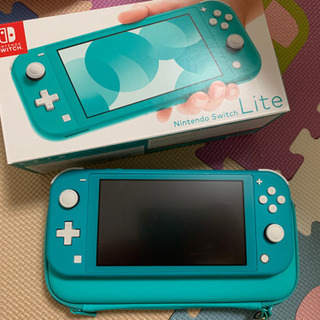 Switch lite+(ケース)+(ゲーム×2) Switch lite+(ケース)+(ゲーム×2)