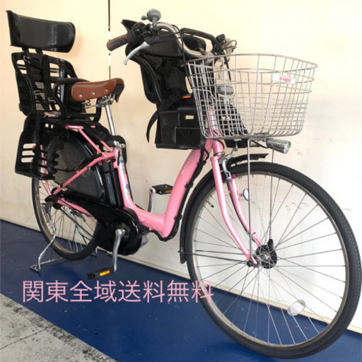 ヤマハ　パスラフィーニ　26インチ 3人乗り　6.6ah デジタル　電動自転車　電動アシスト