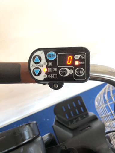 ヤマハ　パスラフィーニ　26インチ 3人乗り　6.6ah デジタル　電動自転車　電動アシスト