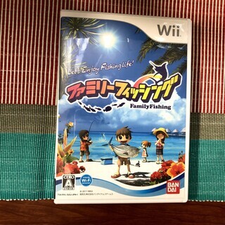 Wii ファミリーフィッシング　さおコンセット　【完品・箱アリ】の画像