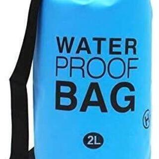 198 【バッグ15L　スカイ】多機能 ドライバッグ　防災バッグ　防水