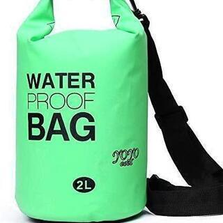199【バッグ15L　グリーン】多機能 ドライバッグ　防災バッグ　防水