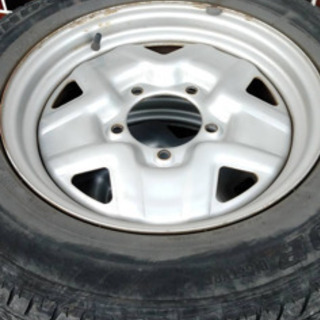 ジムニー タイヤ付きスチールホイール4本