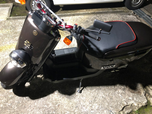 原付スクーター10日迄値下げ！ヤマハBOX 2015年式マフラー　リアダウンサス