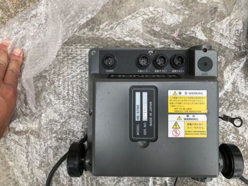 ホンデックス　HE-5700 T.NAMIKI 400Hz 107Hz 水温計