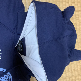 【引渡完了】ねこぶちさん　半袖パーカー　Mの画像