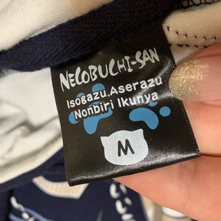 【引渡完了】ねこぶちさん　半袖パーカー　Mの画像