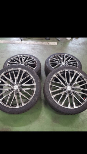 ★アルファード取外★20インチAW★LEONIS★7ミリ山★程度良好★