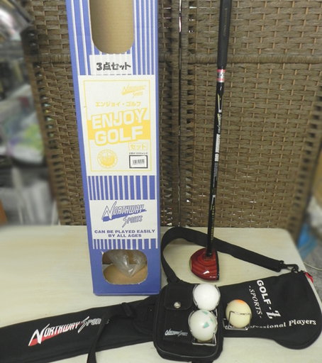 ノースウェイスポーツ パークゴルフクラブ MAXIMUM ONE メンズ 右利き用 ケース、ポーチ、ボール、ホルダー、マーカー付 NORTHWAY SPORTS