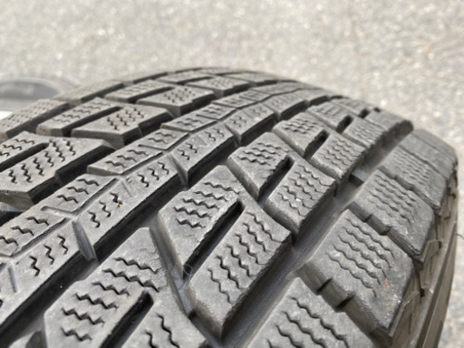 《07》デリカスペースギア　225/80R15 冬タイヤ　4本セット　スタッドレスタイヤ