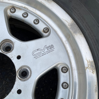 《07》デリカスペースギア　225/80R15 冬タイヤ　4本セット　スタッドレスタイヤの画像