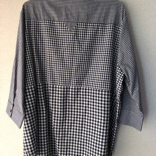 値下げします‼️ チェックブラウス